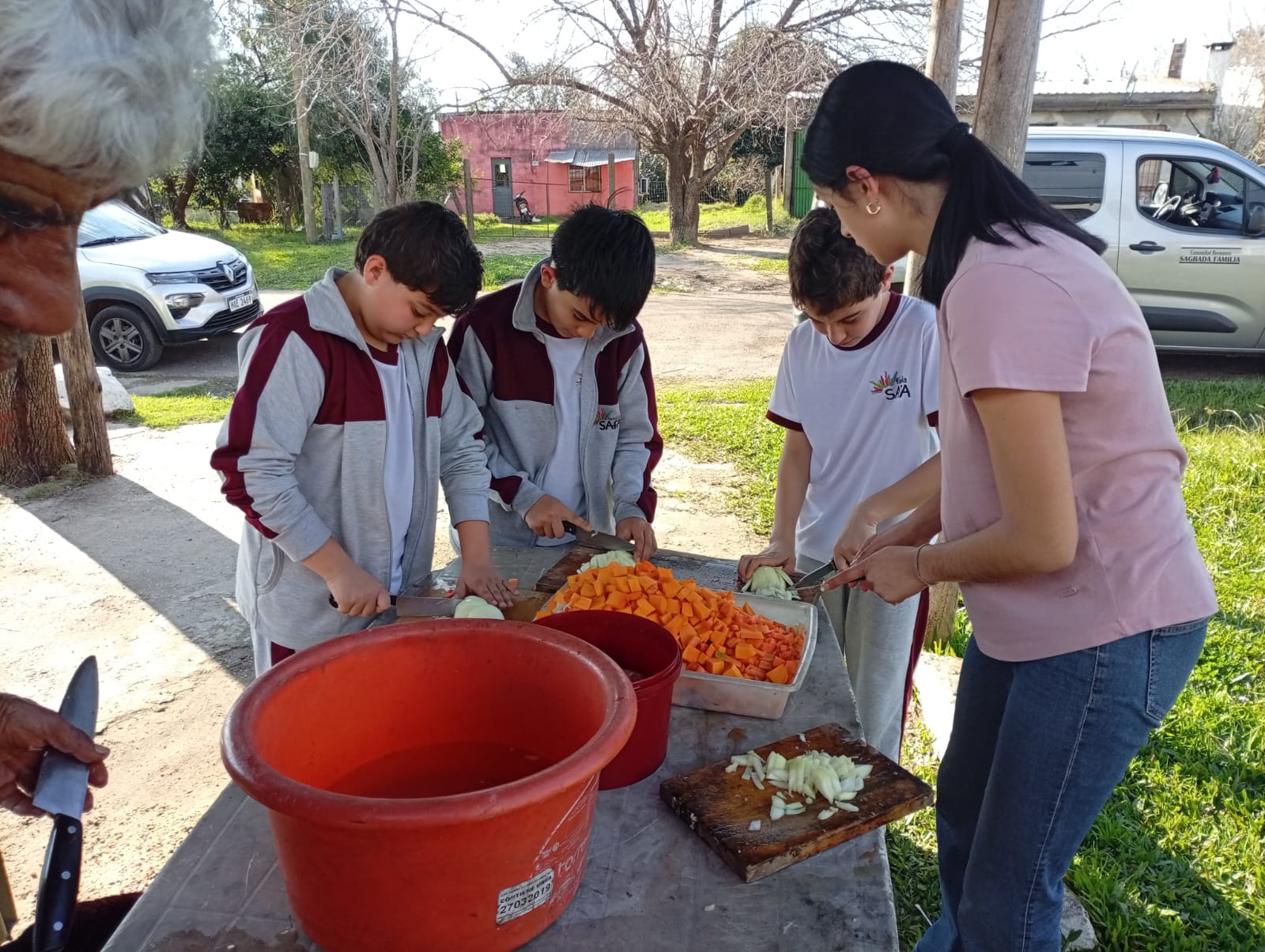 Olla en Barrio Ceibal